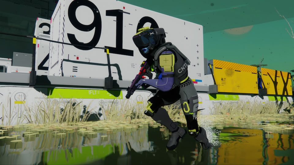 a character from the Marathon video game
